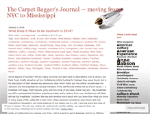 Tablet Screenshot of carpetbaggersjournal.com